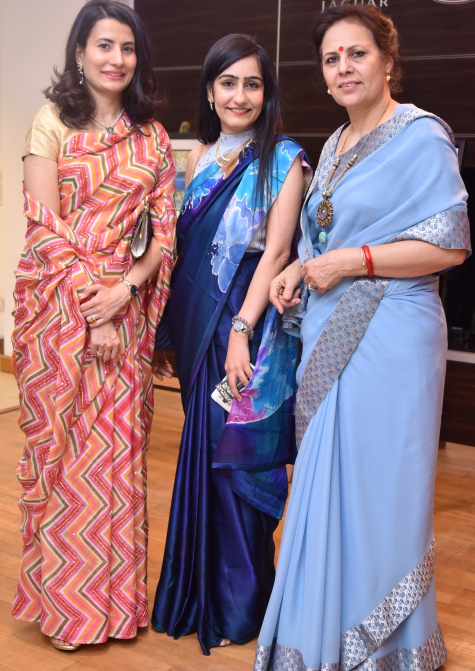 Maharajkumari Vidita Singh Barwani, Nidhi Seth & Kunwarani Bharti Singh of Sahanpur