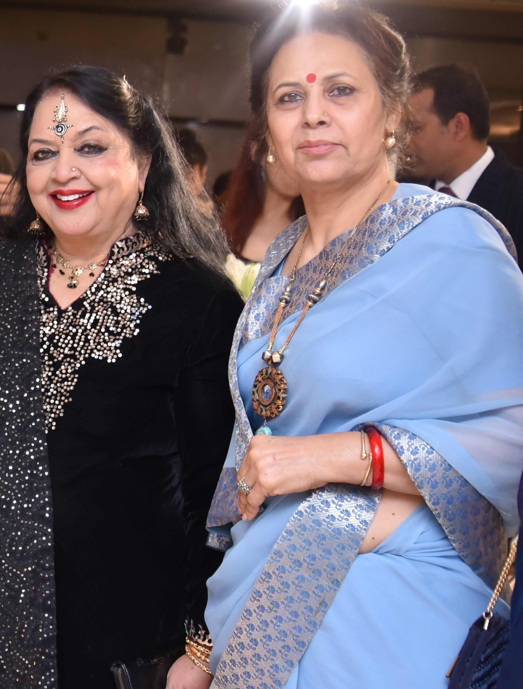 Rama Pandey with Kunwarani Bharti Singh