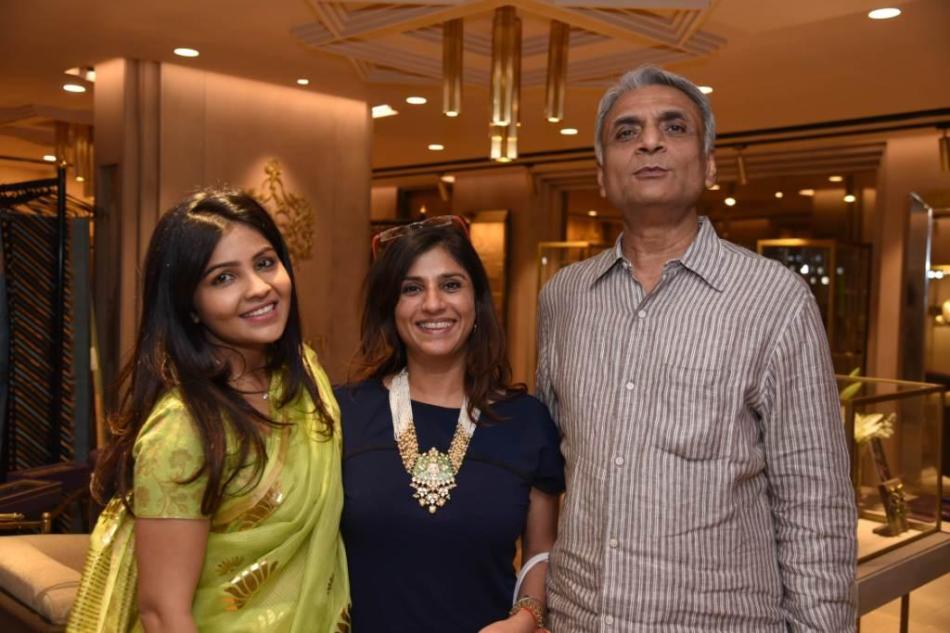 Niharika Shekhawat with Monia Jajoo &amp; Rajveev