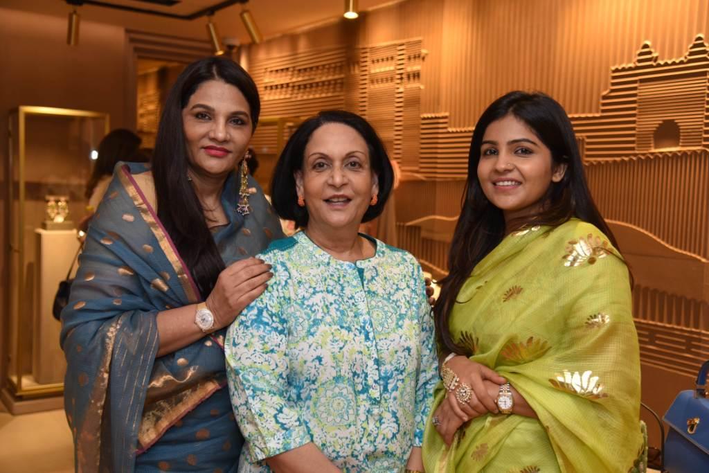 Sunita Shekhawat with HH Rajshree- Kumari Bikaner and Niharika Shekhawat