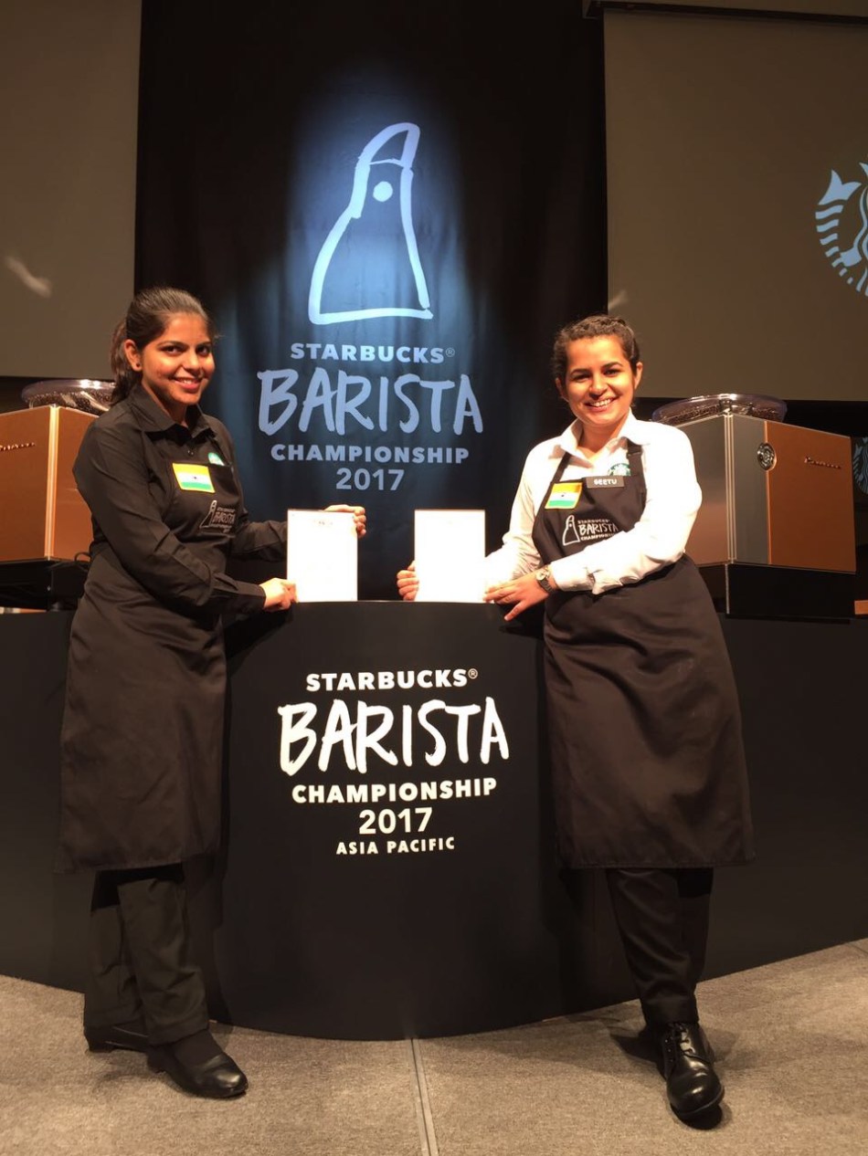 Geetu Mohnani and Monica Kithodiya at the Championship in Taiwan