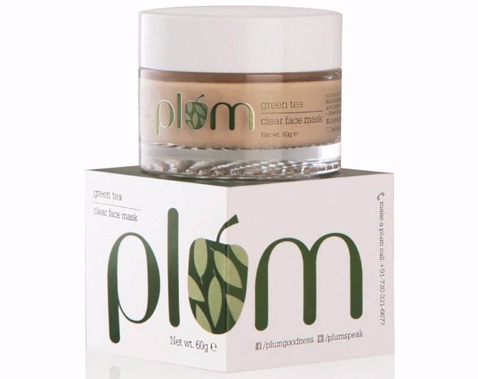 Plum_green_tea_clear_face_mask