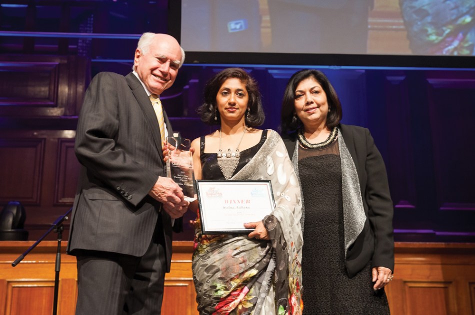 Molina-receiving-award