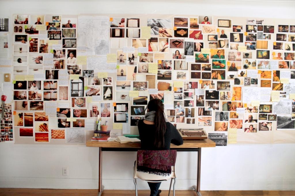 Aanchal Malhotra at work.JPG