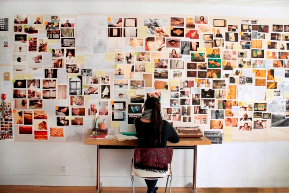 Aanchal Malhotra at work.JPG