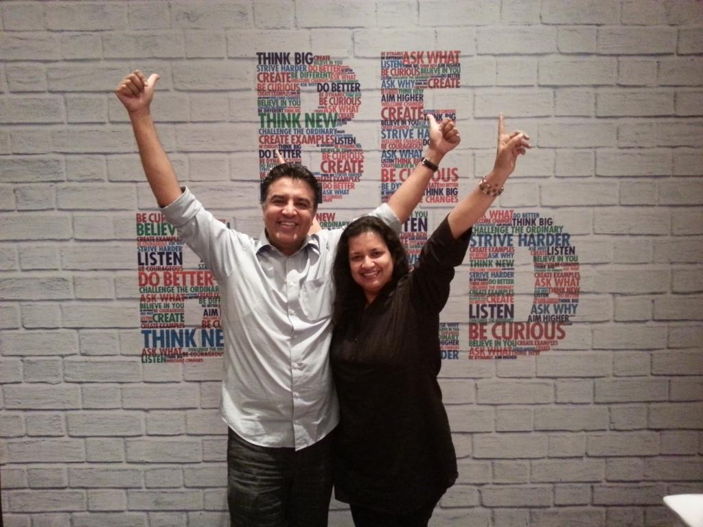 Namrata and Sanjay Durgan