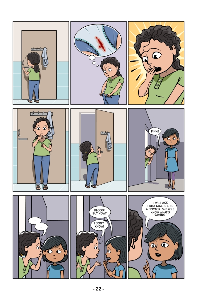 Menstrupedia comics