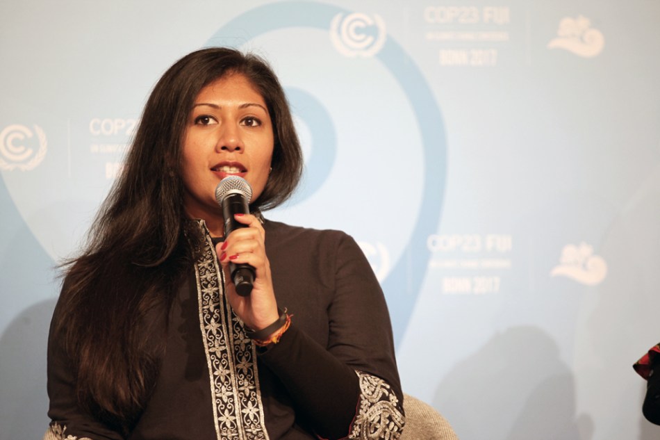 ajaita-shah-in-panel-at-cop23-in-bonn,-germany