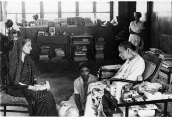 Indira Gandhi's second visit to meet the Mother