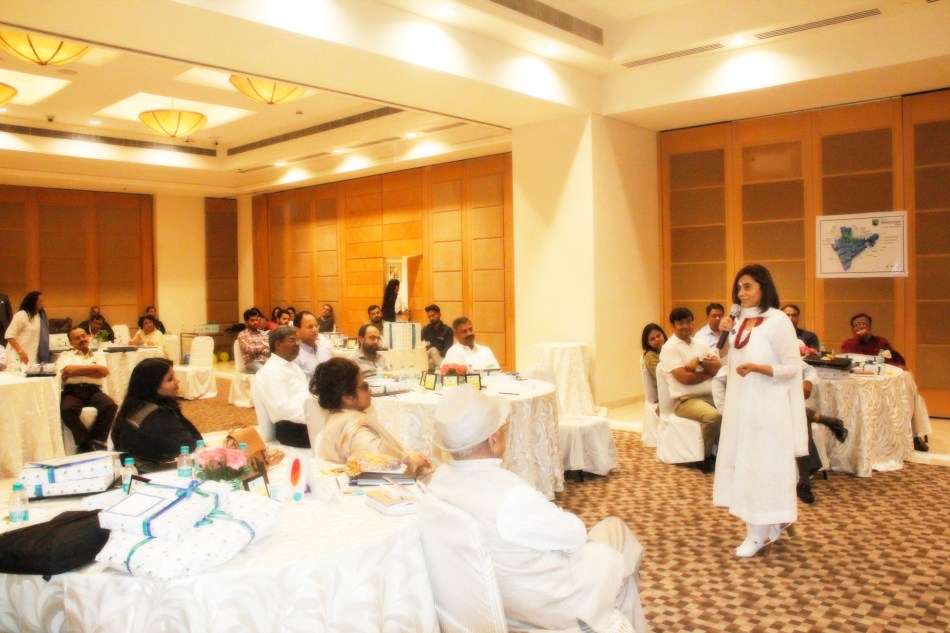 Bindu Rana giving a talk.JPG