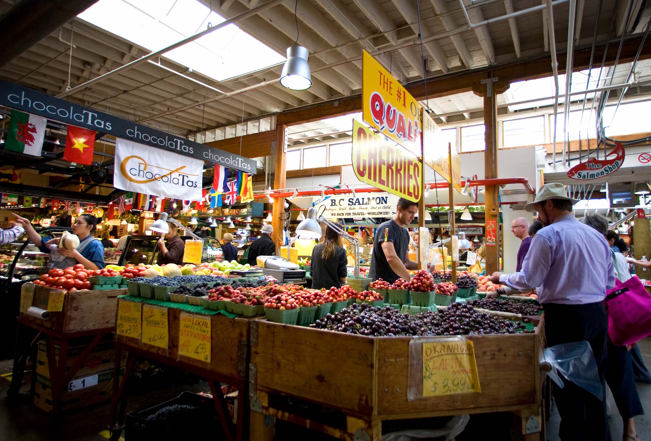 Vancouver Granville Island Marketing Interior