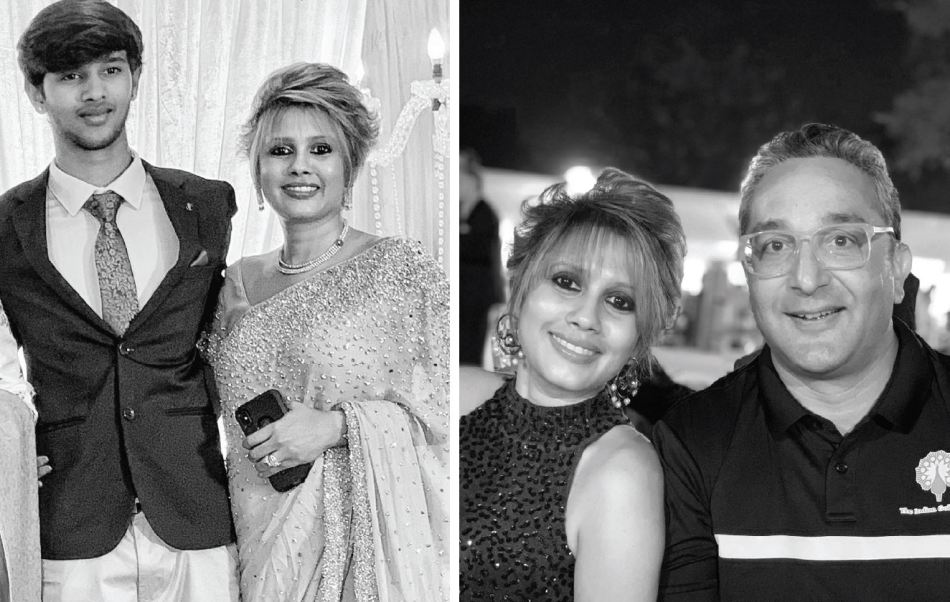 Archana Singh and family